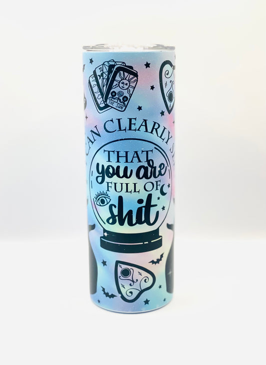 Glow in the Dark Skinny Tumbler