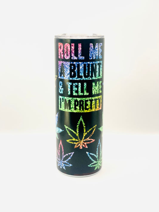 Glow in the Dark Skinny Tumbler