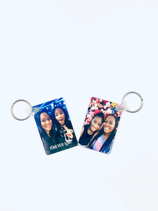Double Sided Keychain
